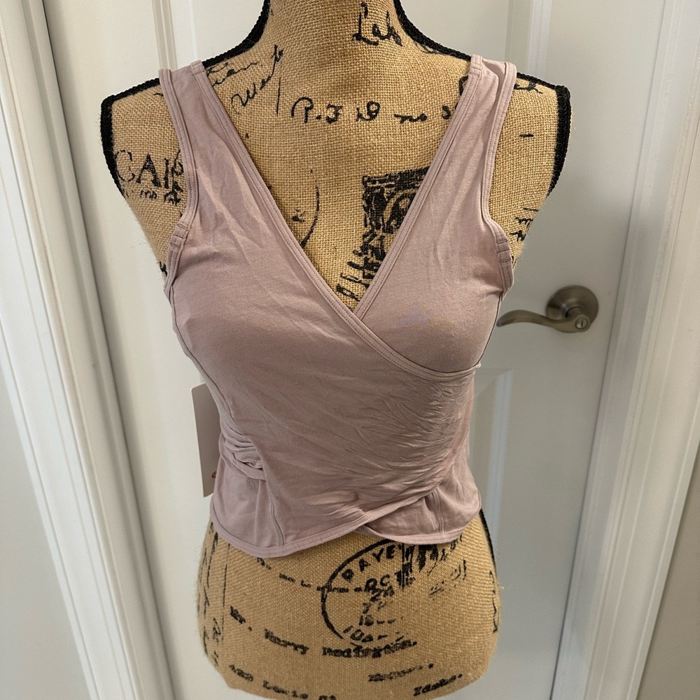 lululemon athletica Lilac reversible top
